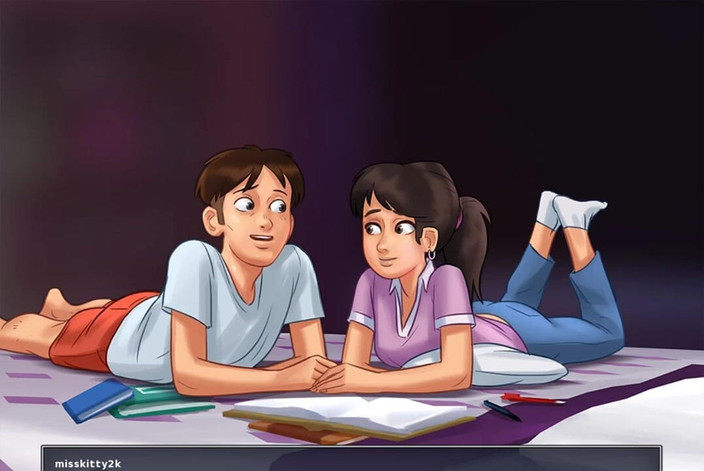 Miss Kitty 2K: Summertime saga reworked - Misskitty2k द्वारा 9 कई चीजें नियंत्रण से बाहर