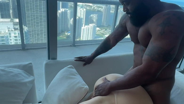 James Hardon: Colombian Pounded and Squirts in High Rise BBC Interracial