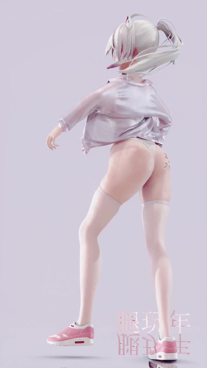 MikuMotion: Sistar - ScuotiLo calze bianche; Indumenti da bagno; Spogliarello; Tettona; Gambe...