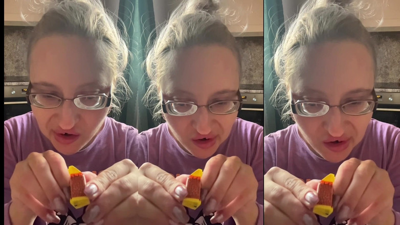 FinDom Goaldigger: Asmr Żuć Efekt dźwiękowy z zwolnionym tempem 