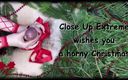 Close Up Extreme: Экстремальные пожелания тебе возбужденного Рождества крупным планом