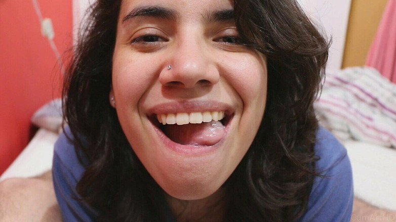 TheArtOfCum: Kouření, Mrdka v ústech, hra se cumplay a polykání!