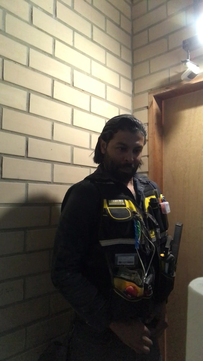 i7Bernard: No Trabalho De Novo.