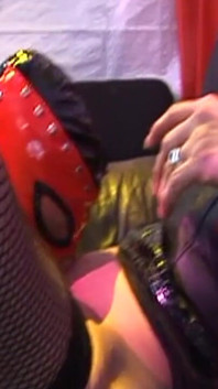 Dominant Brunette MILF Controls Her Masked Bound Slave