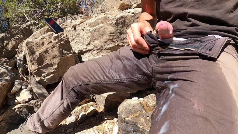 Lapetus: Wetting jeans while rock collecting outdoor