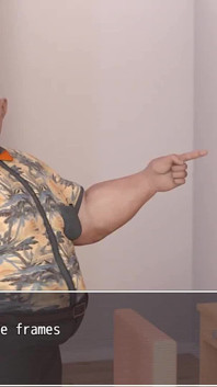 Laura lustful secrets: ragazzo grasso che annusa le mutandine sporche masturbandosi il suo cazzo grasso mentre guarda la figa bollente - episodio 60