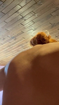 Redhead MILF Showing Her Strong Muscles