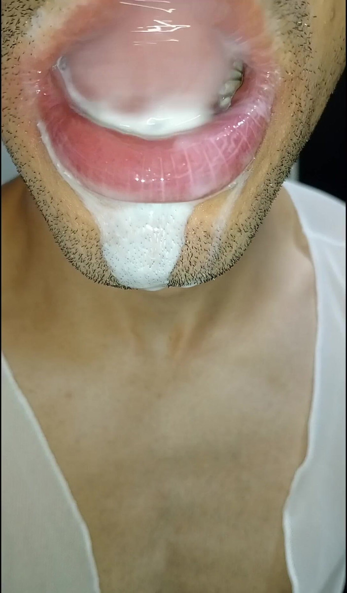 Rey rey: Lingua lunga, lingua, voglio sperma in bocca, fitness sottomesso, gay