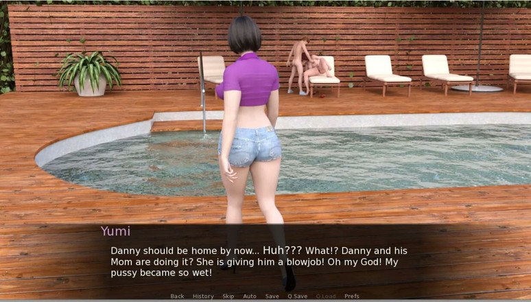 XXX Games Bunk: Milftopia - gameplay - juego de roles - dos milf se desnuda en...