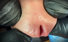 Big White Penis Squirts in Closeup