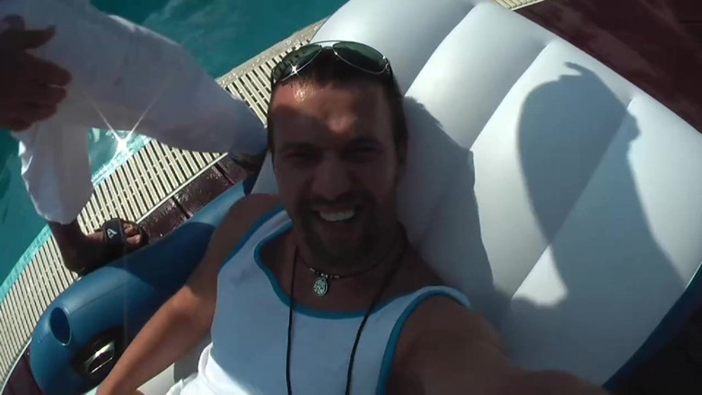 German Porn: Group of guys attends pool party with hot girls and...