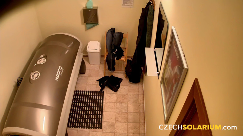Czech Solarium: Czech Solarium 49: MILF’s Short Hair and Big Tits Steal the...
