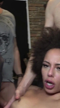 Lia Amalia Creampie Gangbang with a Lot of Guys