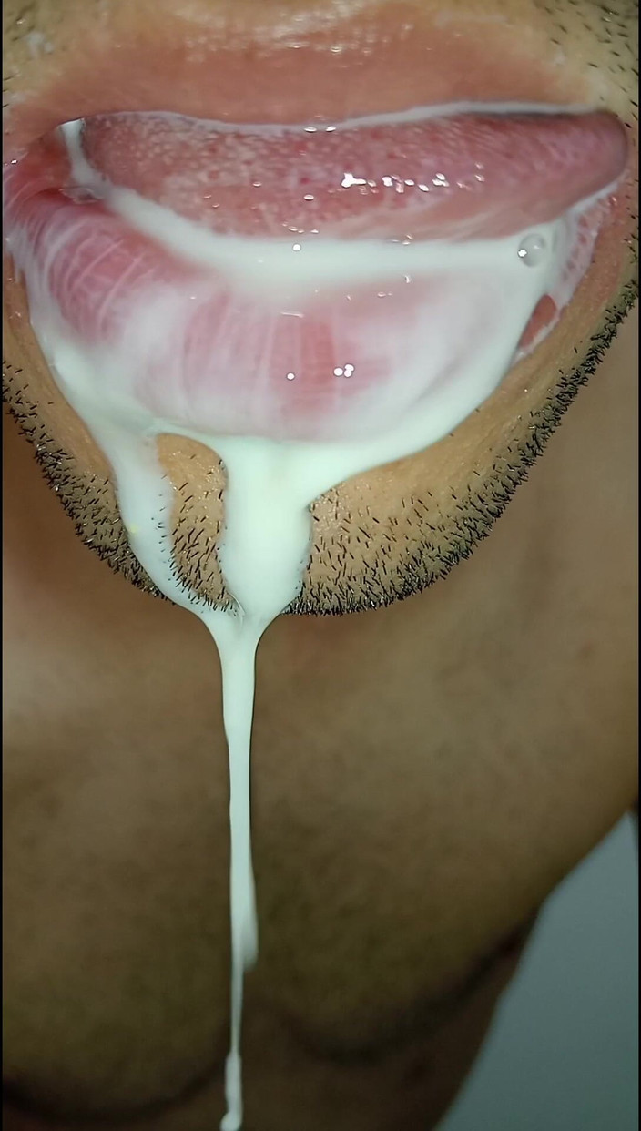 Rey rey: Kom klaar in mijn mond, speel met je sperma en...