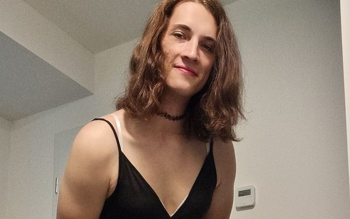 Macey97: Having Fun in My New Dress