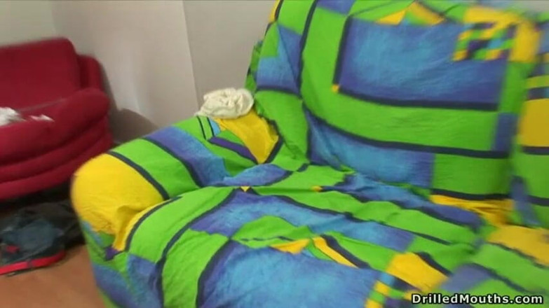 1 Pass For All Sites: Two Guys Drill Insatiable Mouth of Sexy Russian Teen Girl