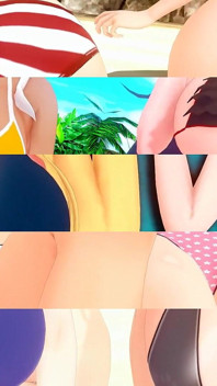 Summer neukpartij met de Waifus