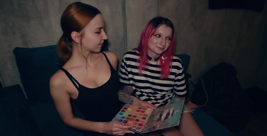 MySchoolLife: Sissy Training - Teaching My Friend How to Give a Blowjob