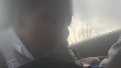 Y O U N G Ghetto Slut Sucked the Cum Out My Dick and Swallowed It Right Before Her Boyfriend Pulled up. Had to Nut in Her Mouth