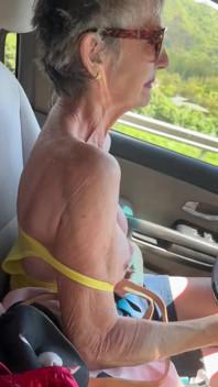 Topless Driving on the Pali Highway