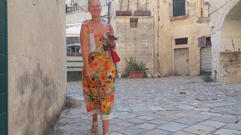 Selena701: Belle Femme Blonde Mature Profite Du Sexe Après Une Promenade