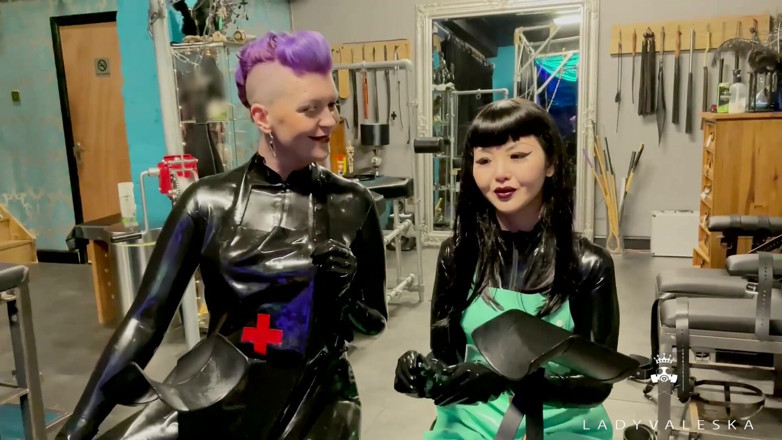 Lady Valeska: Dominant nurses give you prostate examination