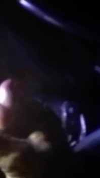 Wanking in Car