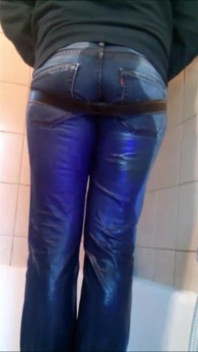 Unordentliche piss, sperma-pisse