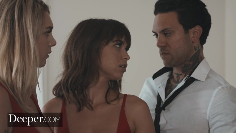 Deeper: Tiefer. Riley, Gabbie und Vicki lieben es zu teilen