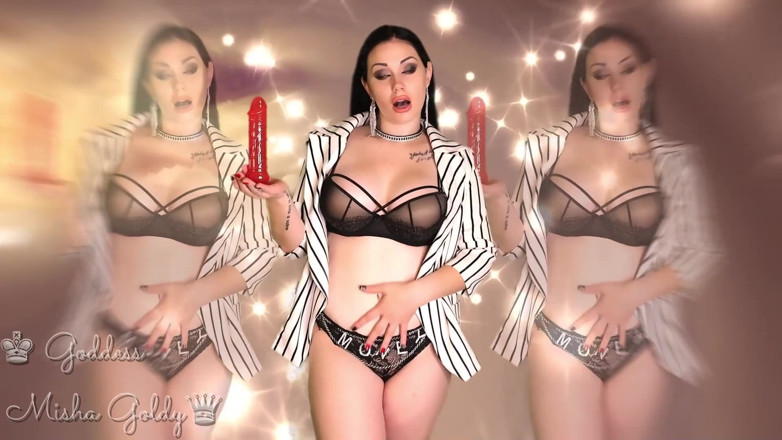 Goddess Misha Goldy: Vanaf nu kun je je niet meer aftrekken zonder een...