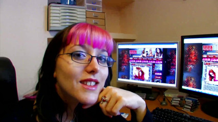 Real Home Made: Colored hair tattooed girl ass fucking cock sucking