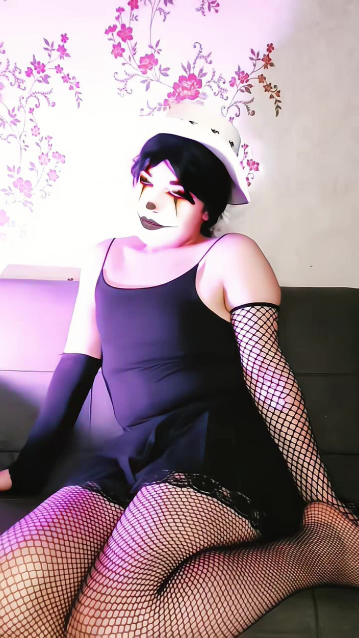 Kitty_Cross: Impreza Mini Sukienka Sissy White Body Big Ass Big Butt...