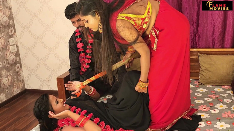 Xflame Movies: Yengem seksi büyük göğüsler ve en iyi arkadaşım sert üçlü seks