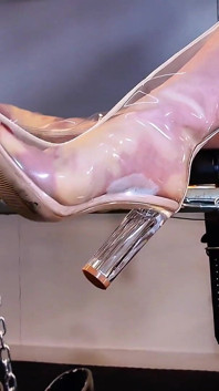 Latex vrei să fii curva mea de cizme