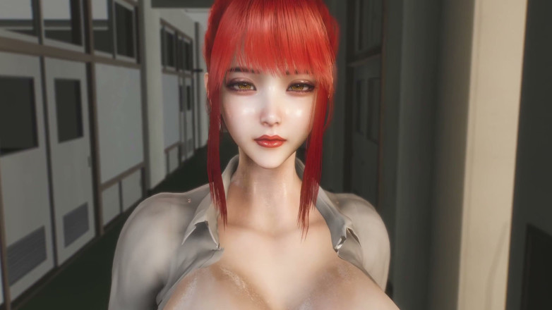 Why fuck so hard: Une MILF BBW strip-teaseuse en 3D nue sa chatte se fait...