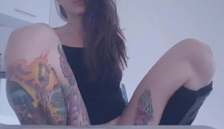 Goddess Maya: Horny Spanish Tattoed Babe