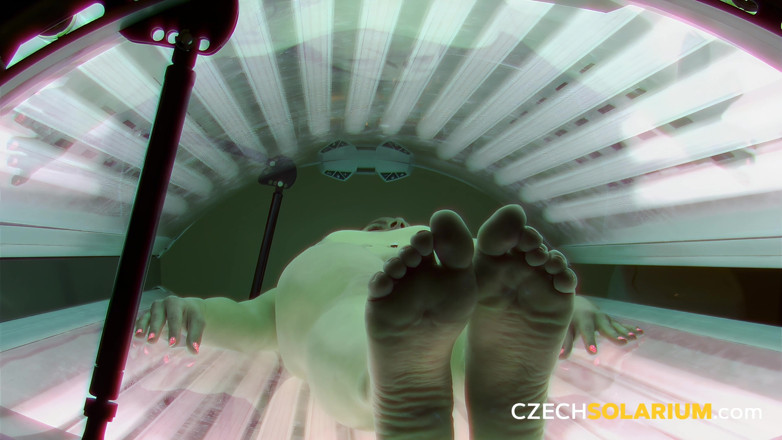 Czech Solarium: チェコ・ソラリウム76:素敵なおまんこが全開