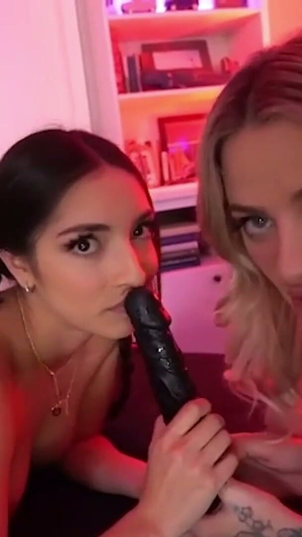 CamSoda: Wednesday Addams and Her Best Friend Use Multiple Toys to...