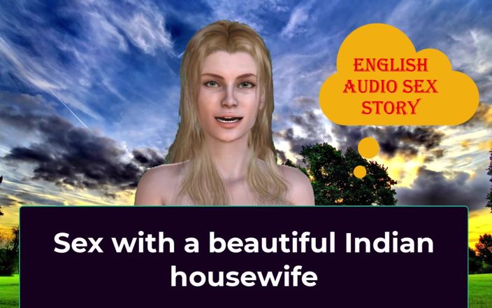 English audio sex story: Seks z piękną indyjską gospodynią domową - angielska historia seksu audio