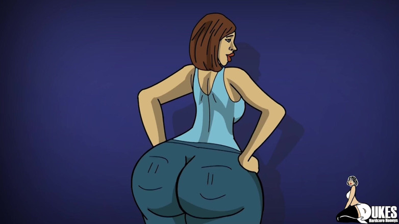 Dukes Hardcore Honeys: Big ass milf cheats with bbc while husbands downstairs