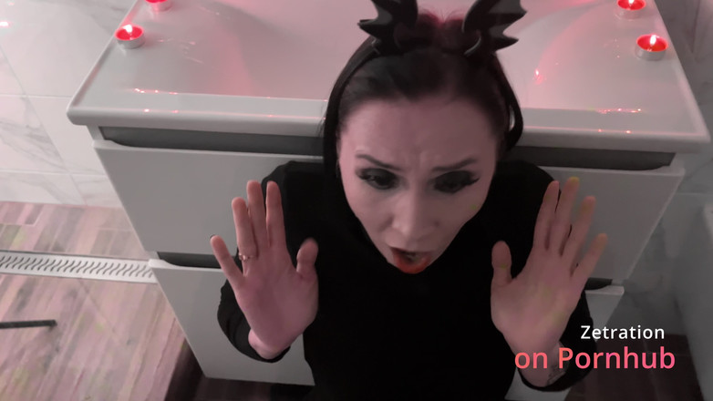 Zetration: 恶魔的大鸡巴吞噬了她