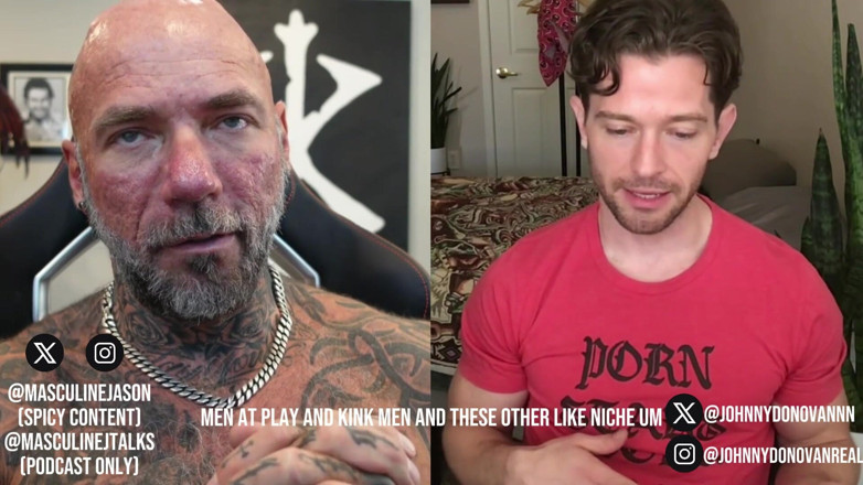 Raw and Uncensored with Masculine Jason: Confesiones de estrella porno - Johnny Donovan (episodio 215)