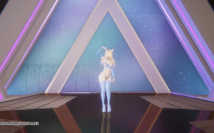 3D-Hentai Games: [mmd] Ive - Eleven Ahri Kaisa Seraphine Sexy Striptease Uncensored Hentai