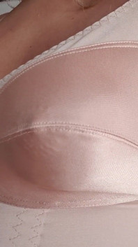 Nude Nylon Vintage Body Bra
