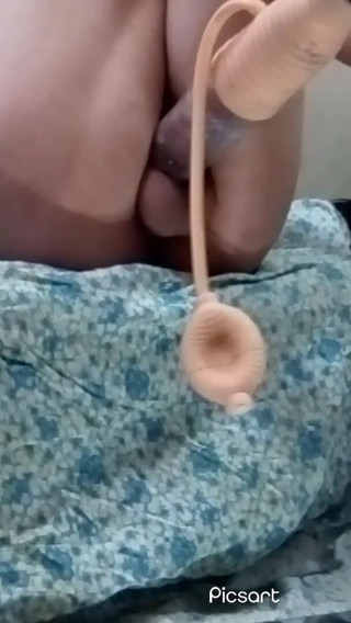 Transdrxxxka: Pompa dildo grosso cazzo