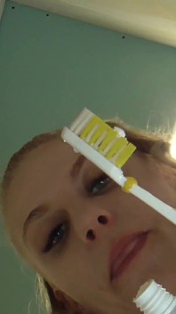 Toothpaste Spit
