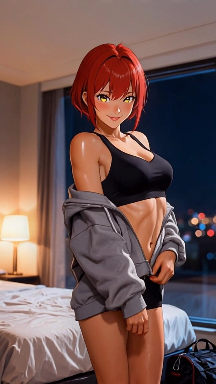 Sdanimacionescol: Krásná Akari miluje tělocvičnu, zmrzlinu a tvrdý sex se svým...