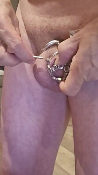 Step-sister Ruby's Chastity Exam Bolt Torment & Wand Overload