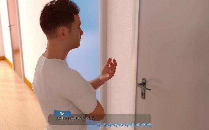 3D cartoon porn: Aiutare le bellezze 35: eve si strofina la figa sotto la...