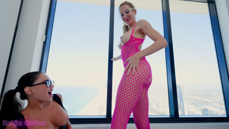Katija Cortez: POV Threesome with Kat &amp; Kayla